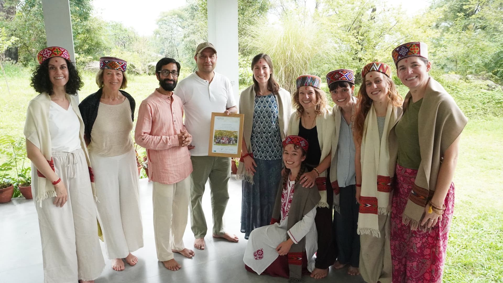 Dr. Vibhor teaching Ayurveda at Himveda