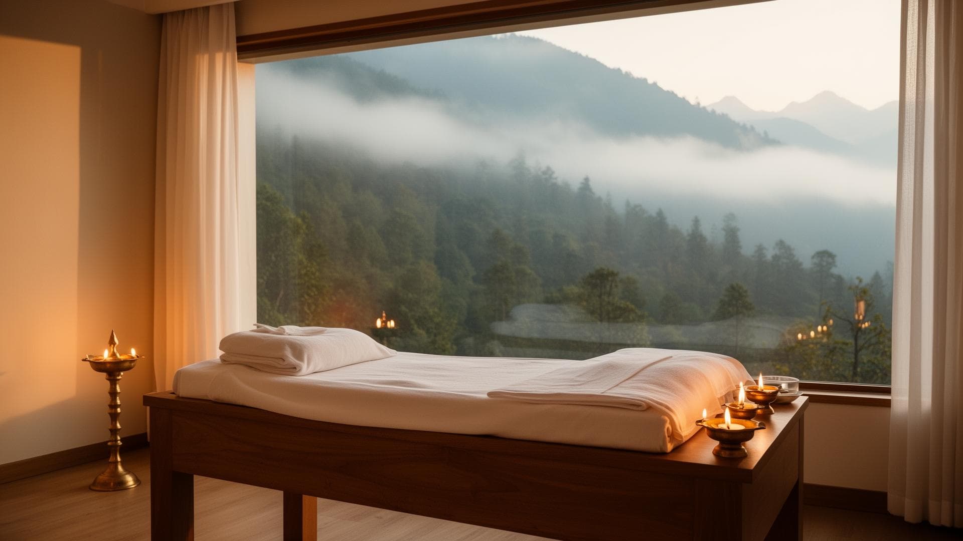 Therapy spaces at Himveda